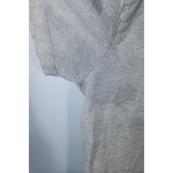 Buck Mason Men's Large Beige Crew Neck Curve Hem T-Shirt - Picture 5 of 12